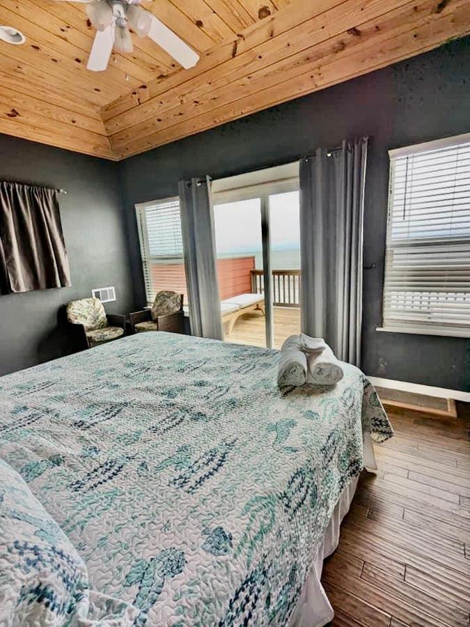 Stunning Beachfront 3 Bedroom Home, Coralmoonbeach Bolivar Peninsula Dış mekan fotoğraf