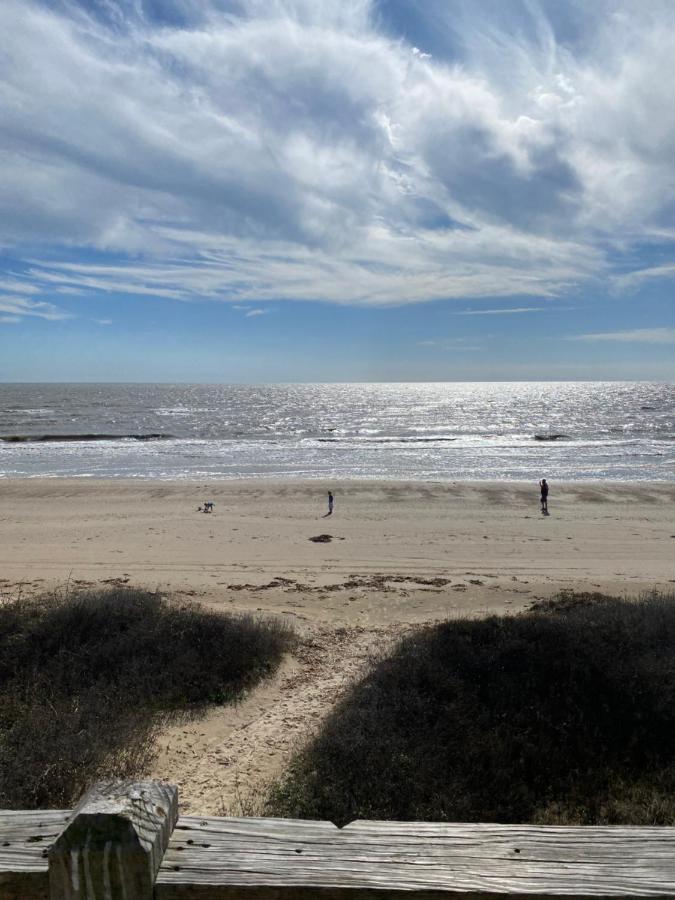 Stunning Beachfront 3 Bedroom Home, Coralmoonbeach Bolivar Peninsula Dış mekan fotoğraf